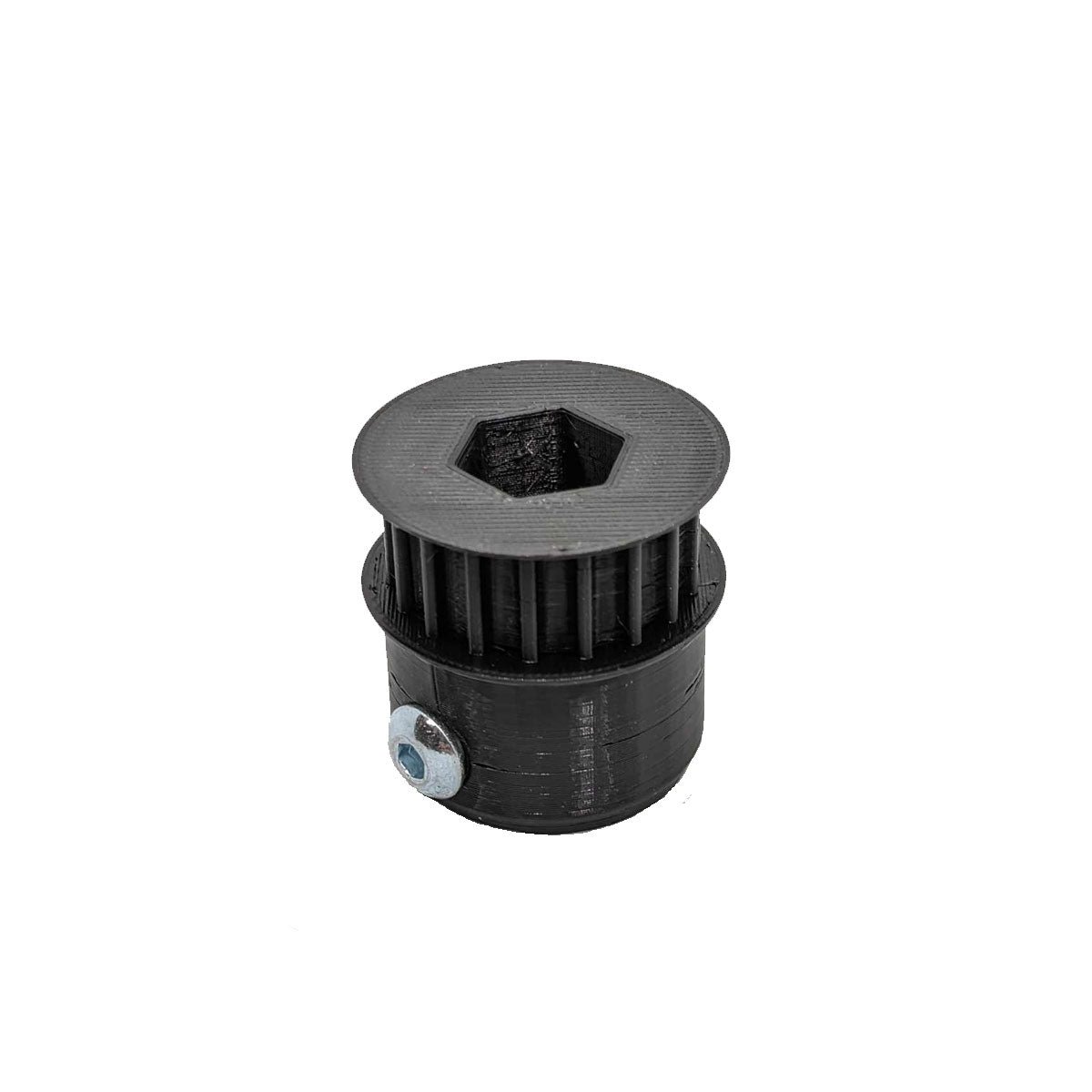RoboRollerz End - 1/2 Hex Bore Thru 18t Pulley